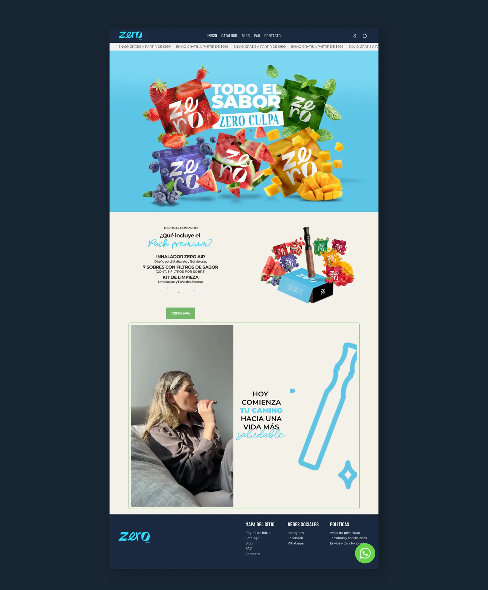 Zero Air — Una tienda que vende sola